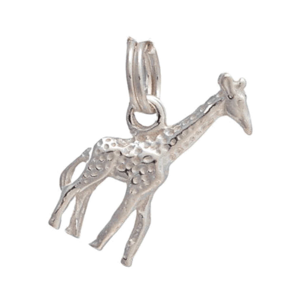 Giraffe Sterling Silver Necklace