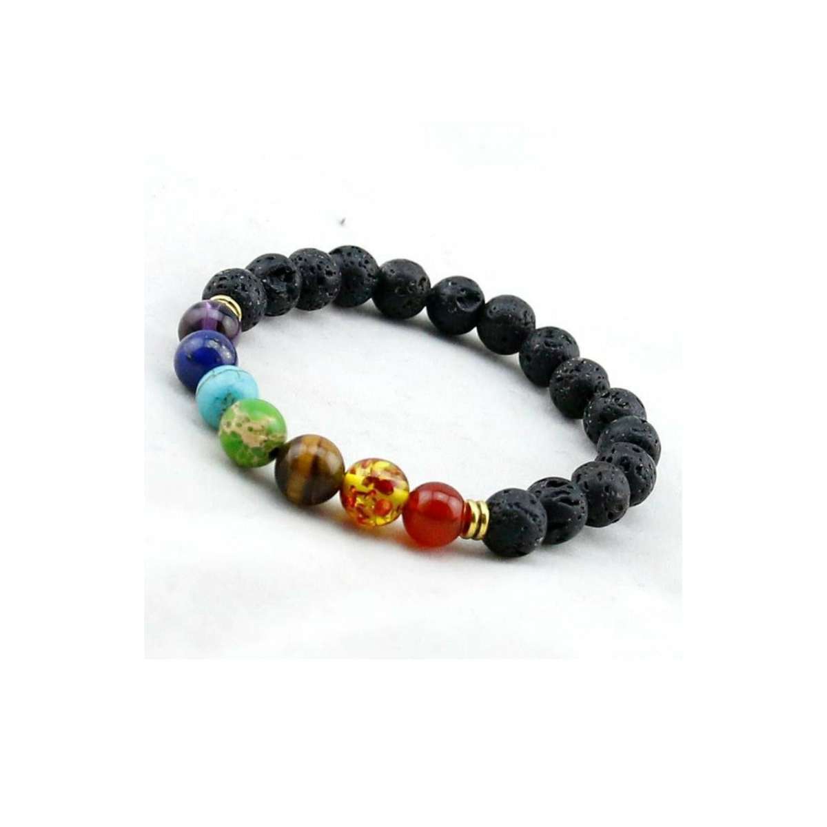 Chakra Bracelet with Aura Salt