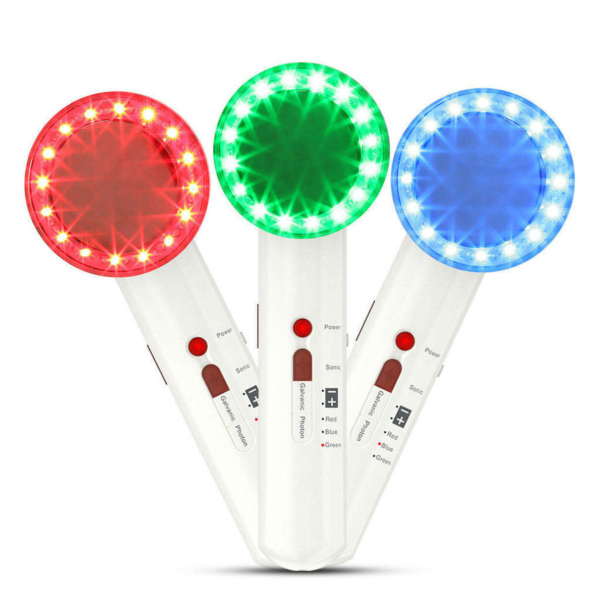 7 In 1 Ultrasonic Cavitation Body Fat Remover Cellulite Machine Electric Facial Massager - US Plug