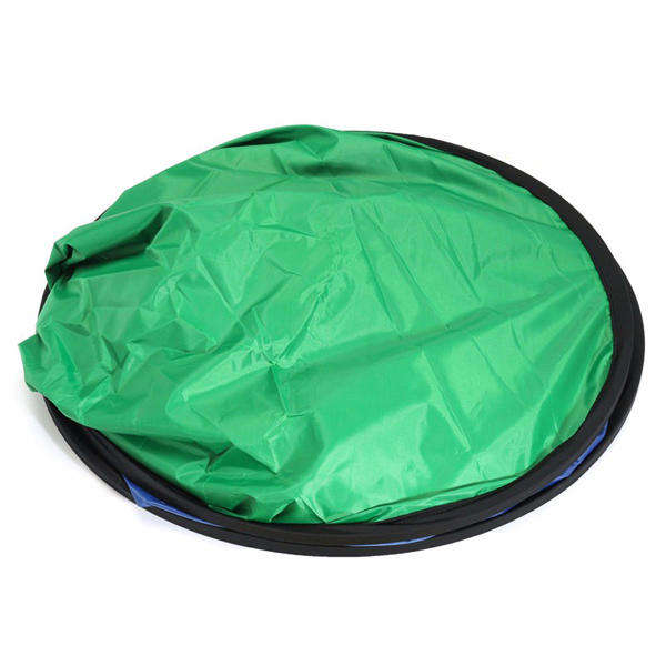 Green/Blue 2-in-1 Background Panel Popup Backdrop Reversible Collapsible Screen