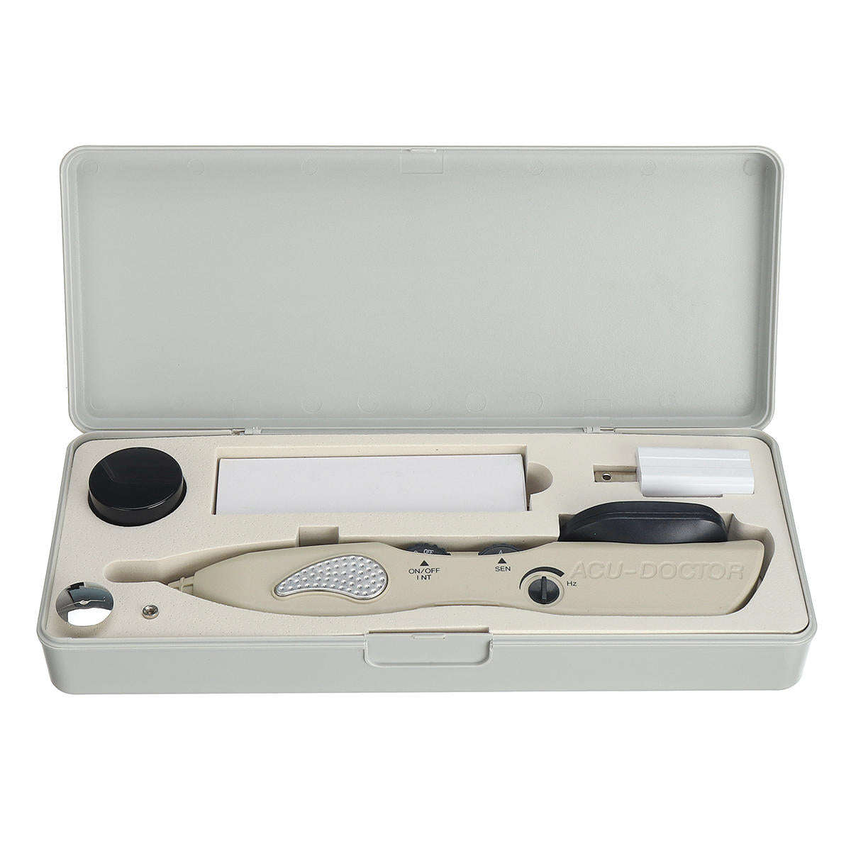 Handheld Rechargeable LCD Display Electronic Massager Acupuncture Pen Body Pain Relief Device