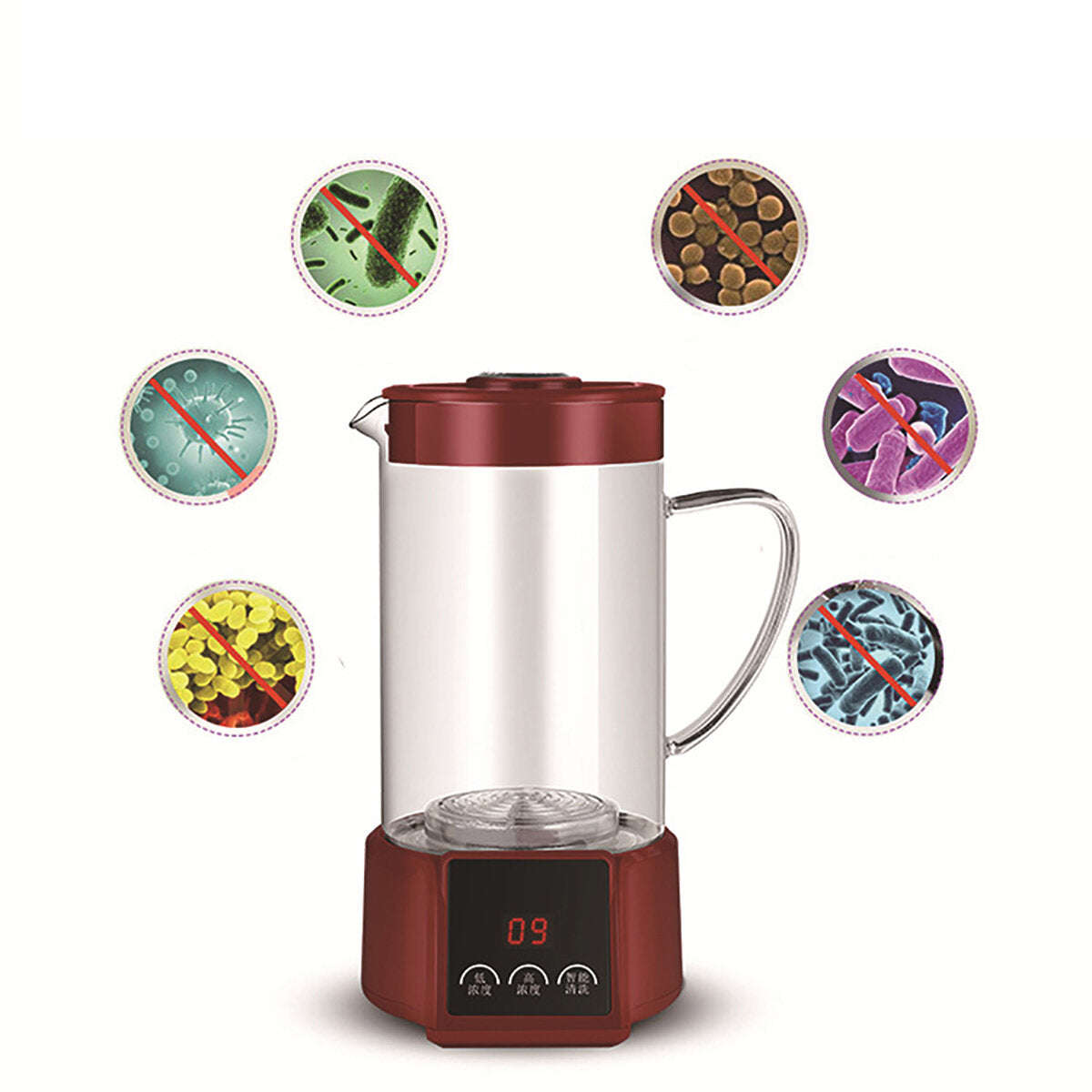 1.2L/1.5L Household Hypochlorous Acid Water Making Machine Generator Disinfection Steriliz... - 1.5L