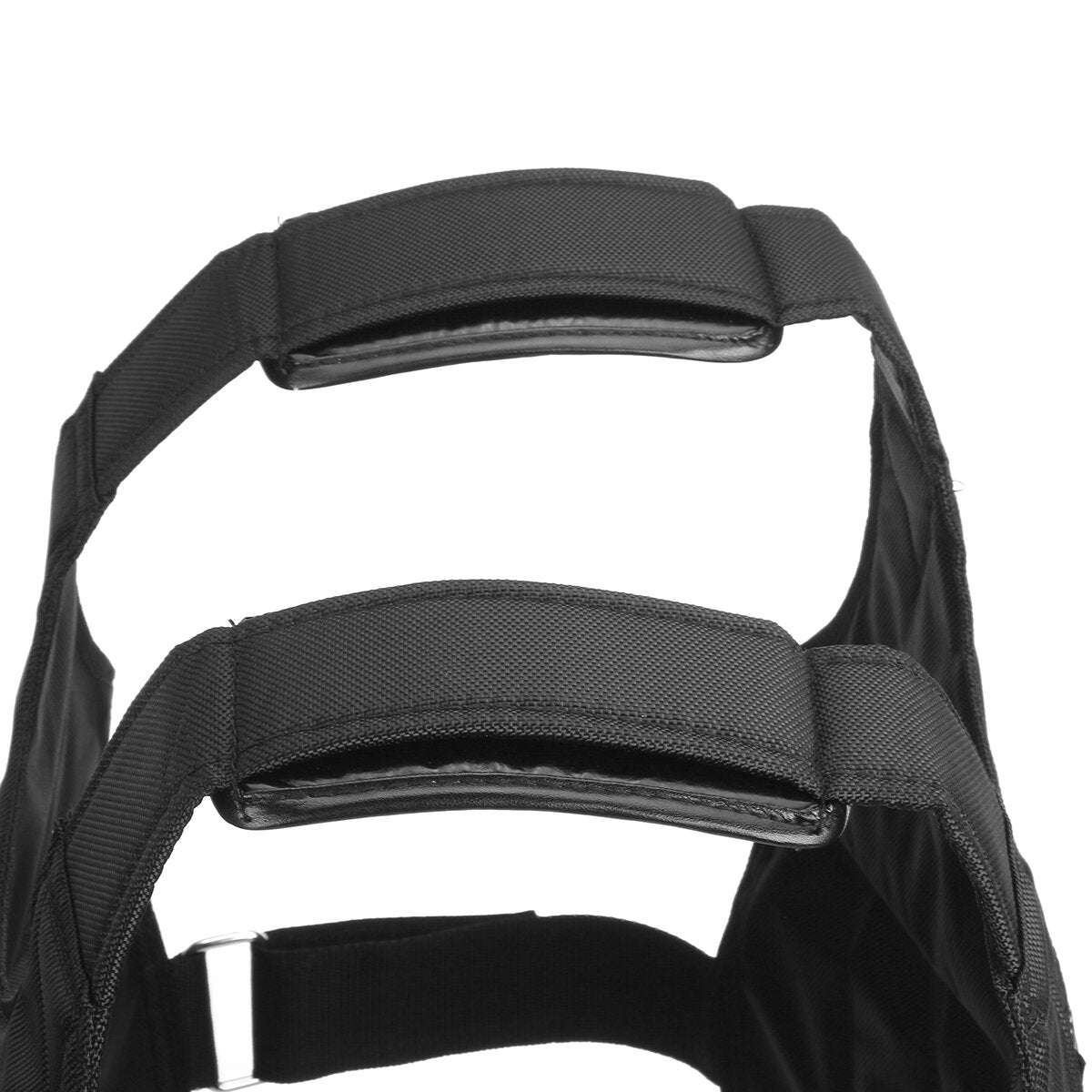 20/50kg Loading Weighted Vest Tactical Vest Adjustable Weight Boxing Training Exercise Tools - A