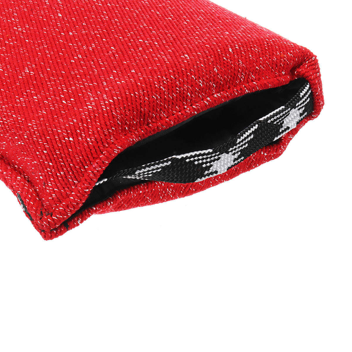 Jute Dog Bite Arm Sleeve Guard  for Training Guard Dog Chewing Protection - Red