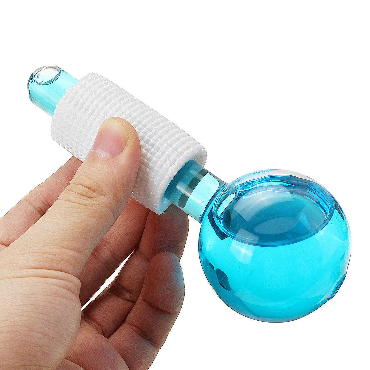 2Pcs/Kit Beauty Ice Ball Hockey Facial Tightening Energy Cold Compress Skin Manual Massager Handh...