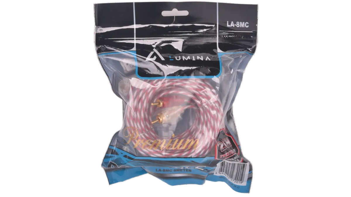 Lumina LA8MC 2x2 Meter RCA Cable