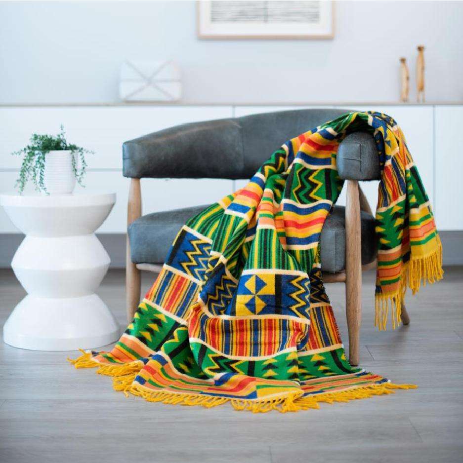 Kente Bella Vita Throw