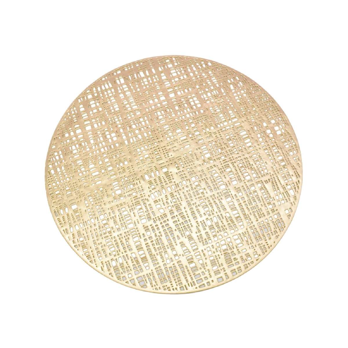 Gold Patterned Placemats (Set of 2)