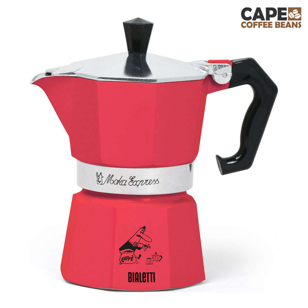 Bialetti Carosello Moka Express Limited Edition - Rossa (Red)