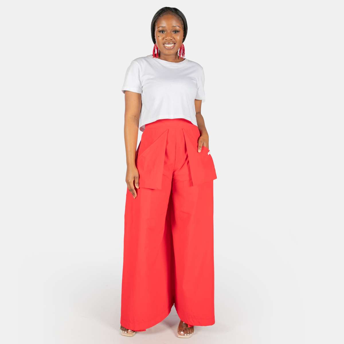 Ladies' Kyoto Pants - Red