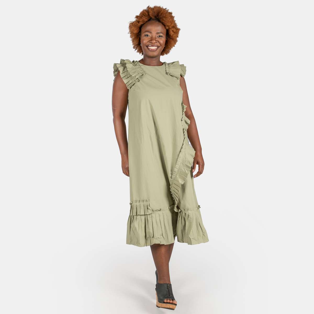 Ladies' Azure Dress - Sage