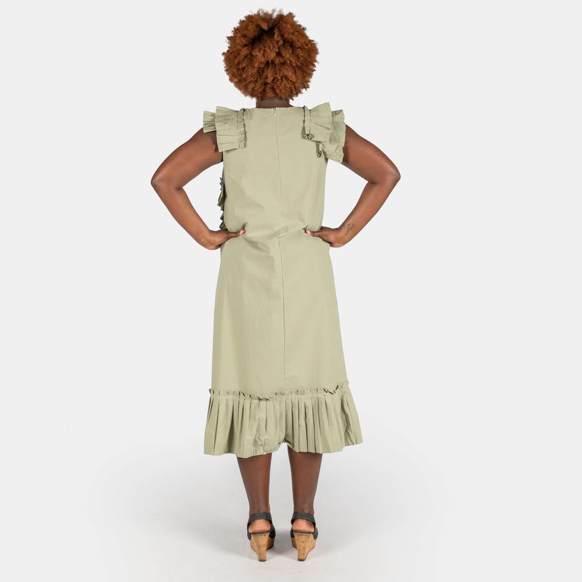 Ladies' Azure Dress - Sage