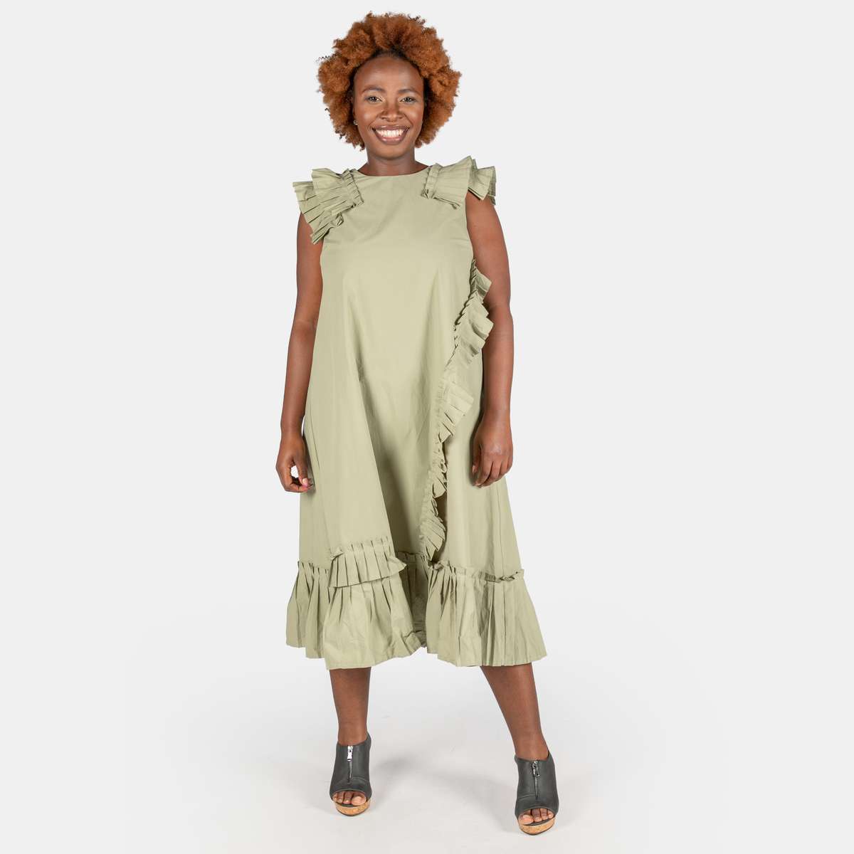 Ladies' Azure Dress - Sage