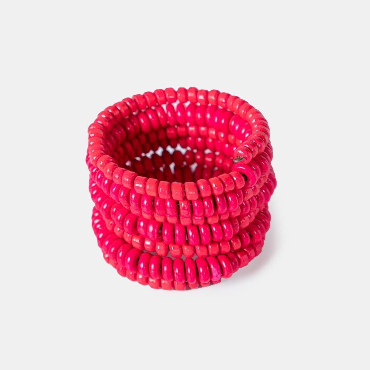 Ladies' Coil Bangle - Pink