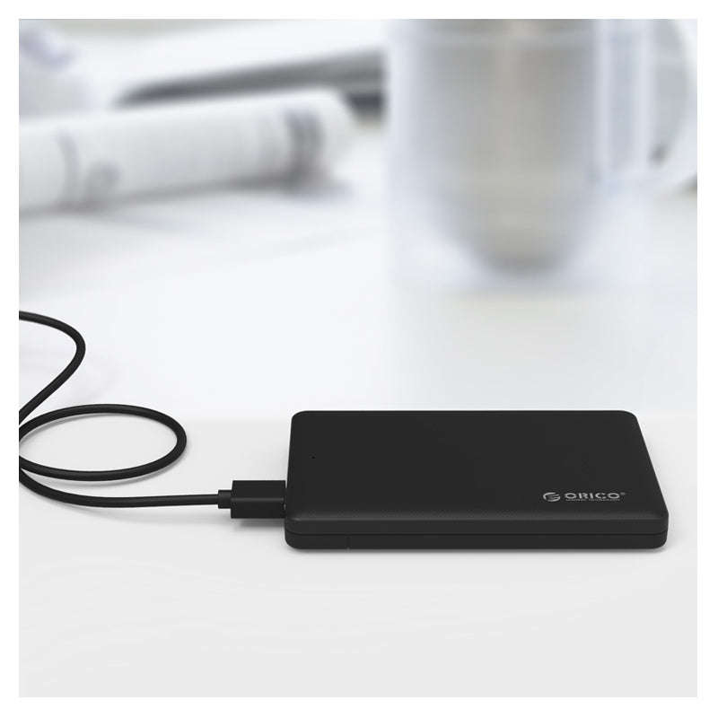 Orico 2.5 USB3.0 External HDD Enclosure - Black
