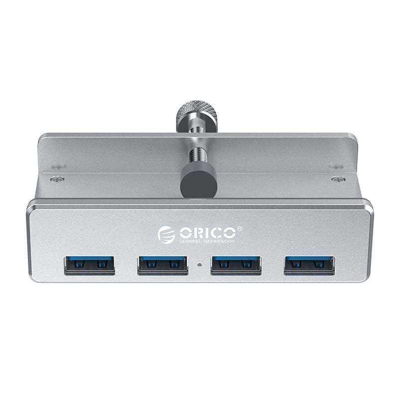 Orico 4 Port USB3.0 Clip-Type Hub Aluminium