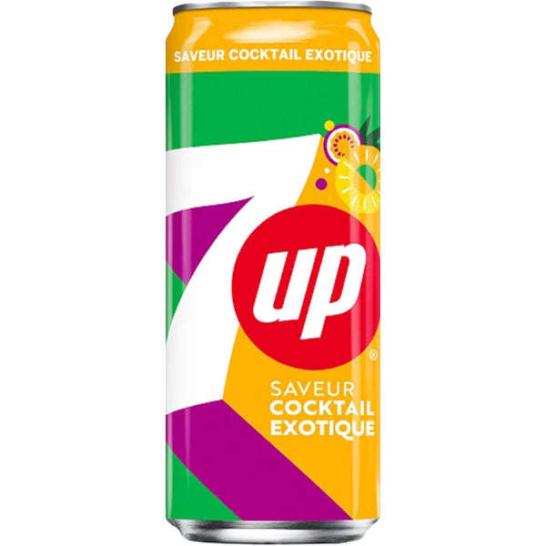 7Up Saveur Cocktail Exotique 330ml