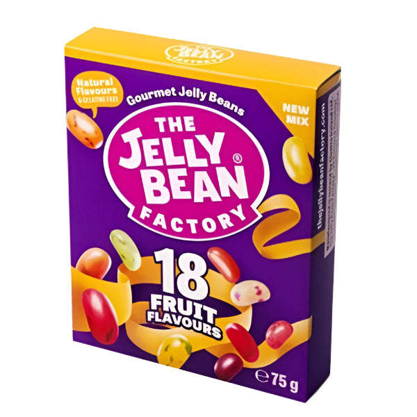 The Jelly Bean Factory Gourmet Fruit Flavours 75g (Exp 05/08/24)