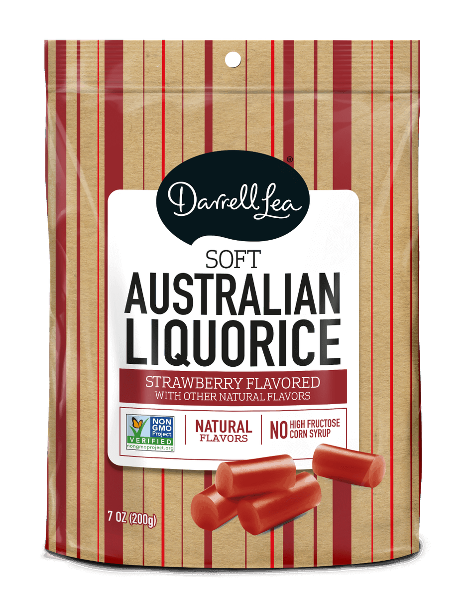 Darrel Lea Soft Australian Liquorice 200g - Strawberry