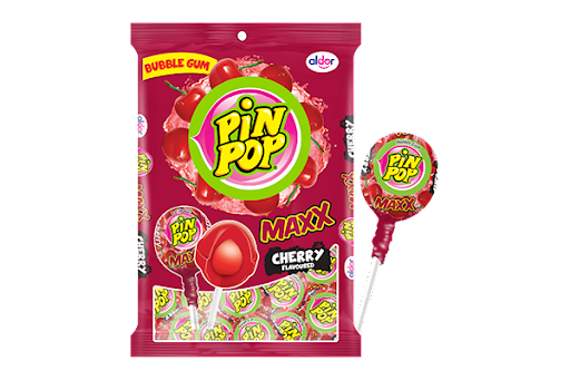 Pin Pops 48s Assorted - Maxx Cherry