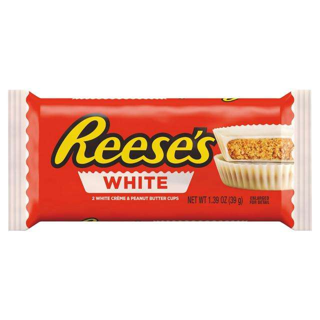 Reeses 2pc White Peanut Butter Cups 39g