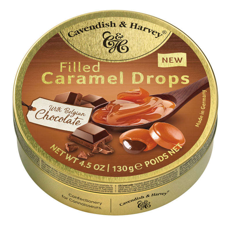 Cavendish & Harvey Filled Caramel Drops 130g