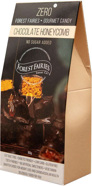 Forest Fairies Sugar Free Range - Chocolate Honeycomb 60g - Sugar Free