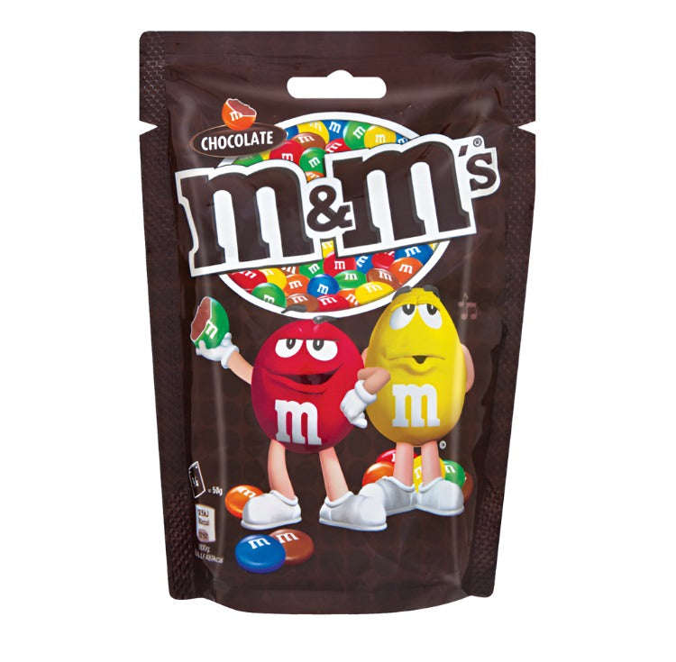 M&M's Regular Chocolate Bag Assorted - Chocolate 200g