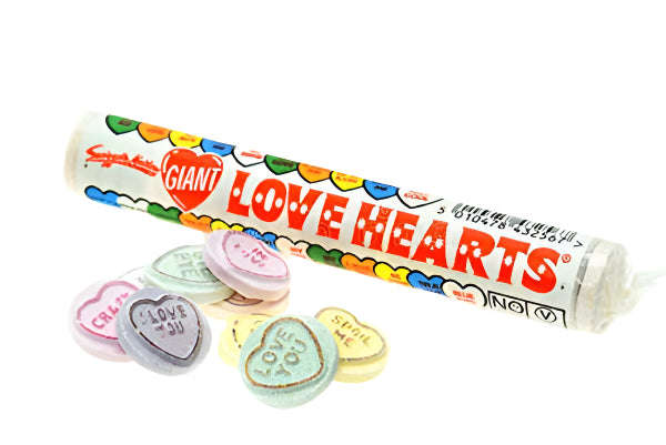 Swizzels Giant Love Heart Roll 39g