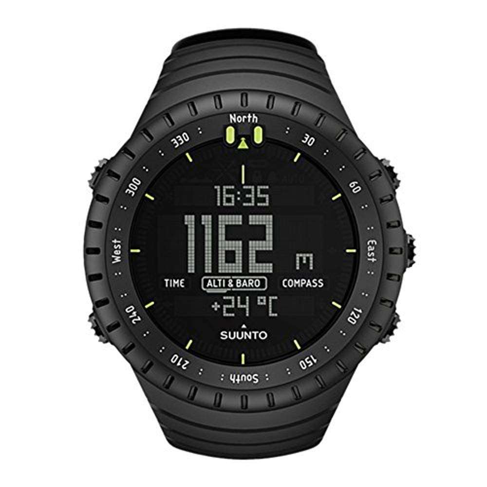 SUUNTO Core All Black Military Men's Outdoor Sports Watch - SS014279010