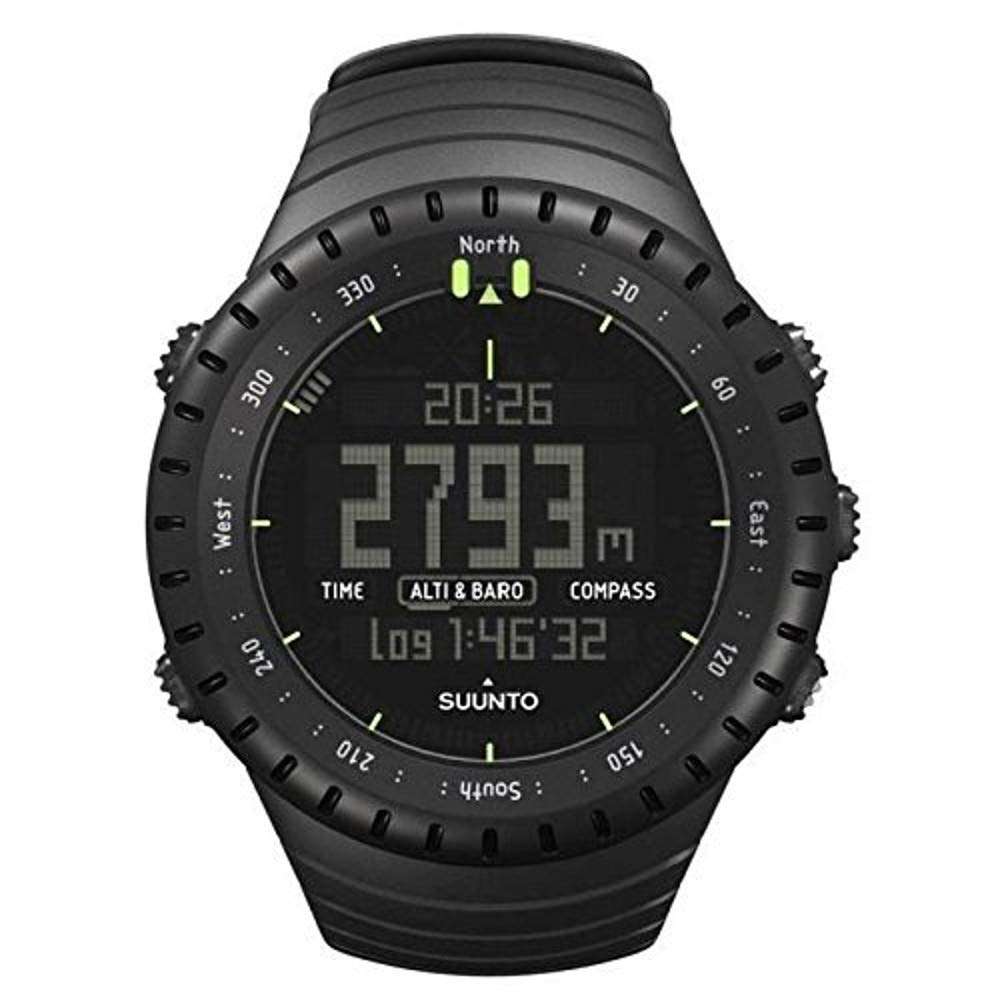 SUUNTO Core All Black Military Men's Outdoor Sports Watch - SS014279010