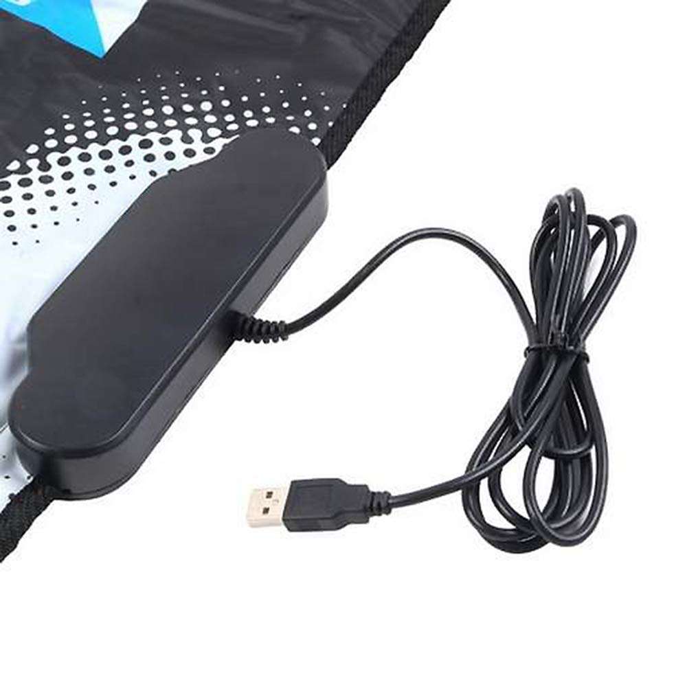 OSTENT USB Non-Slip Dancing Step Dance Mat Pad Blanket Compatible for PC Laptop Video Game