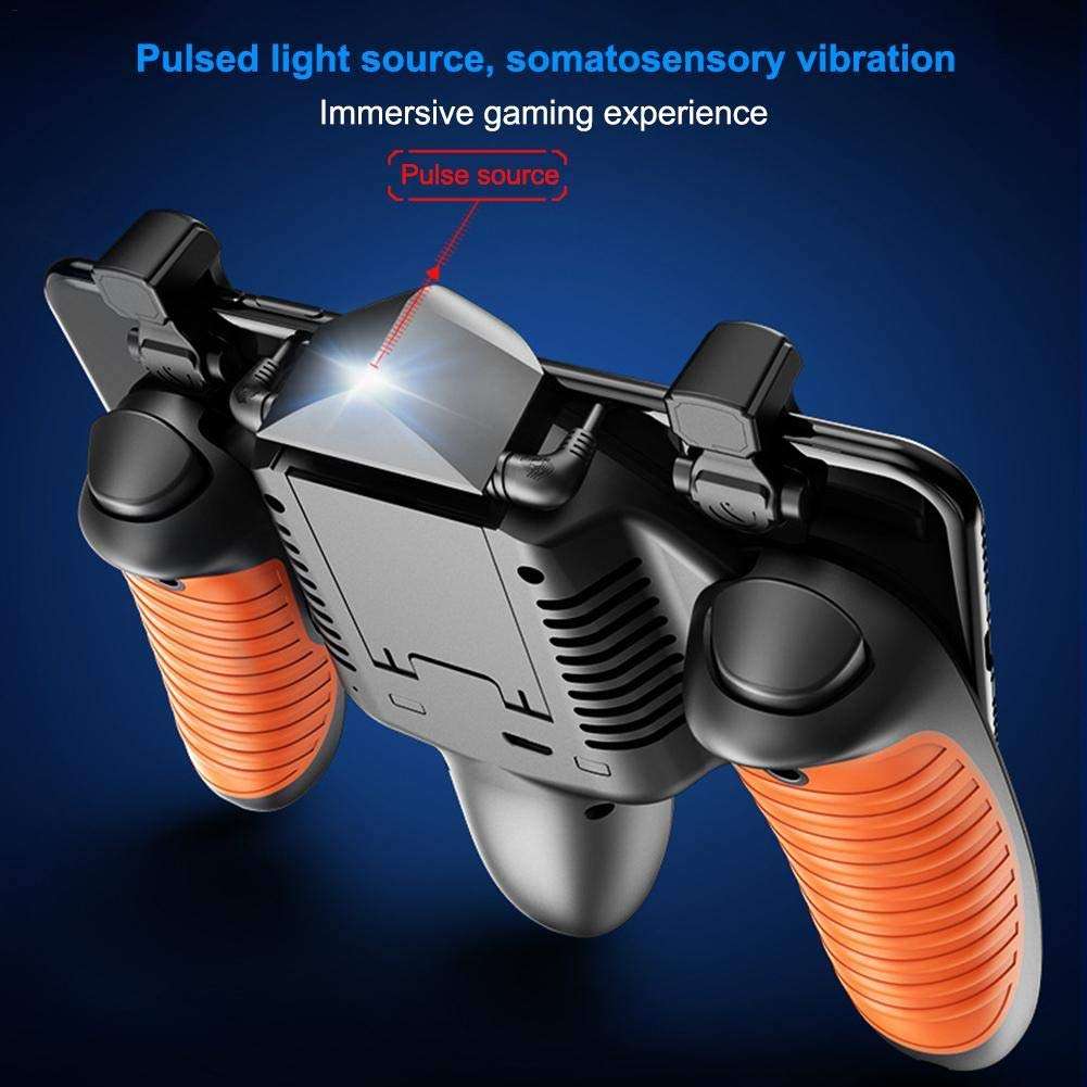 PUBG Mobile Controller, Auto High Frequency Click Mobile Game Controllers Trigger for PUBG/Fortni...