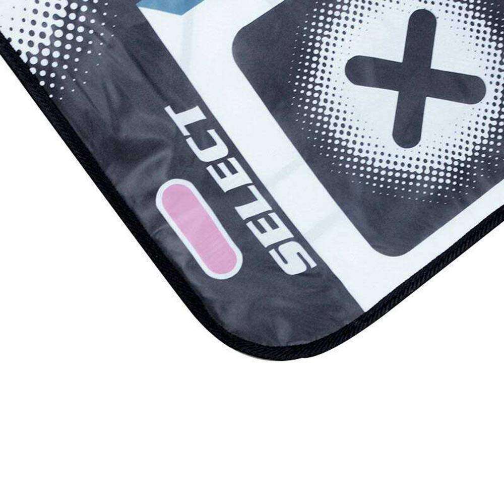OSTENT USB Non-Slip Dancing Step Dance Mat Pad Blanket Compatible for PC Laptop Video Game