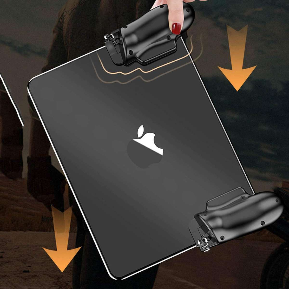 CE RONSHIN H2 Gamepad PUBG Mobile Trigger Shooter Controller Joystick for iPad Android iOS