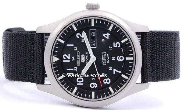 Seiko 5 Sports SNZG15 SNZG15K1 SNZG15K Automatic Mens Watch