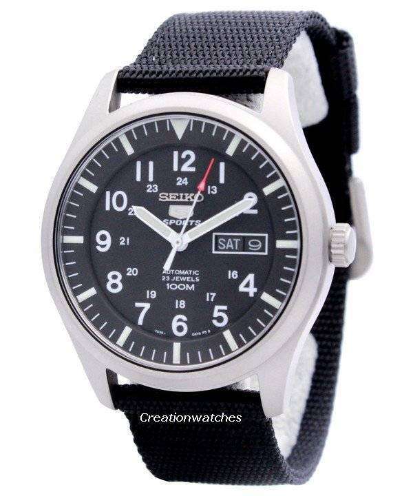 Seiko 5 Sports SNZG15 SNZG15K1 SNZG15K Automatic Mens Watch