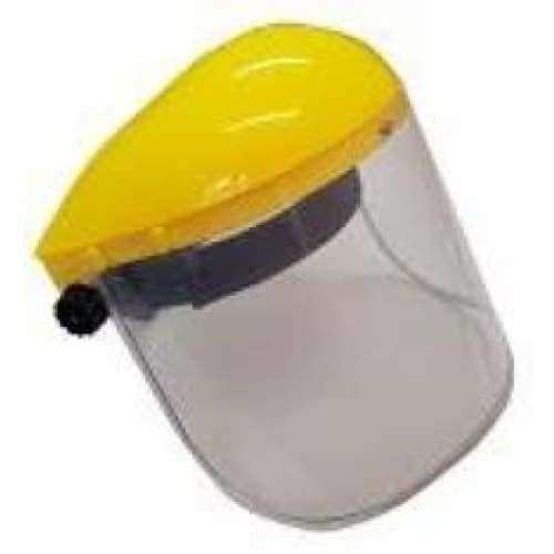 Face shield with with bowguard