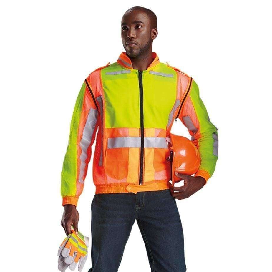 Reflective Jacket Metro detachable sleeve - L