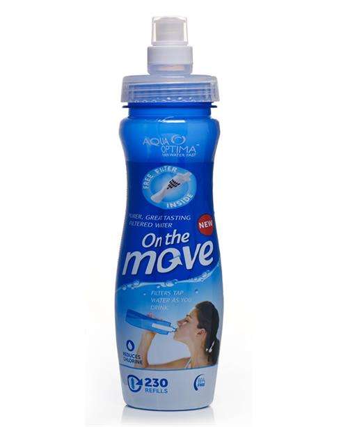 Aqua Optima 650ml Water Filter Bottle Retail Box