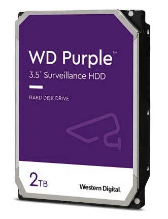 WD PURPLE 2TB 5400RPM SATA 6GBS 256MB CACHE 3.5 INTERNAL HDD