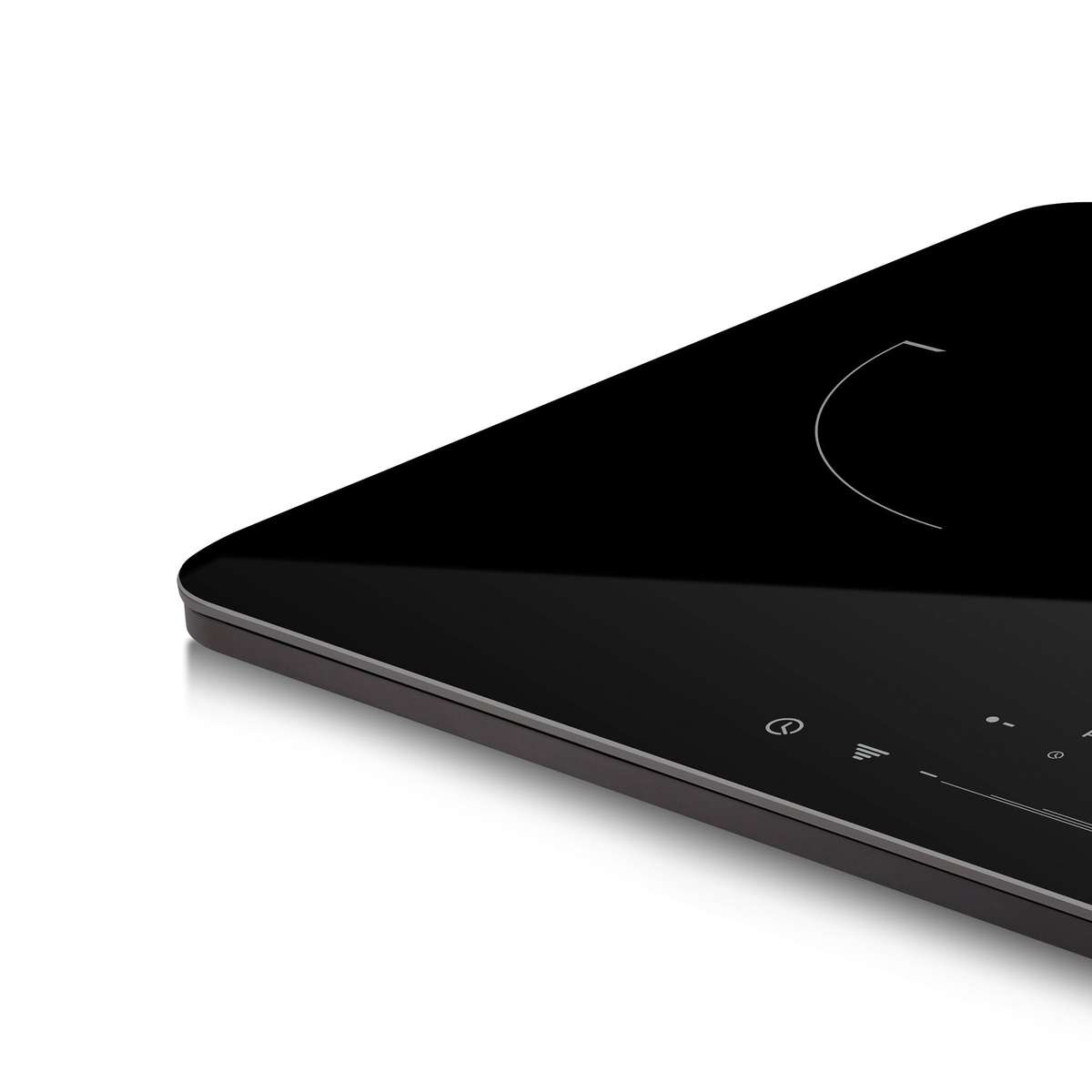 Taurus Induction Cooker Double LED Display Crystal Black Variable Heat Settings 3500W "Darkfire Doub