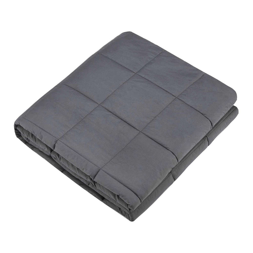 Somnia Luxury Twin Bed Size 4.5kg Gravity Weighted Blanket - Grey