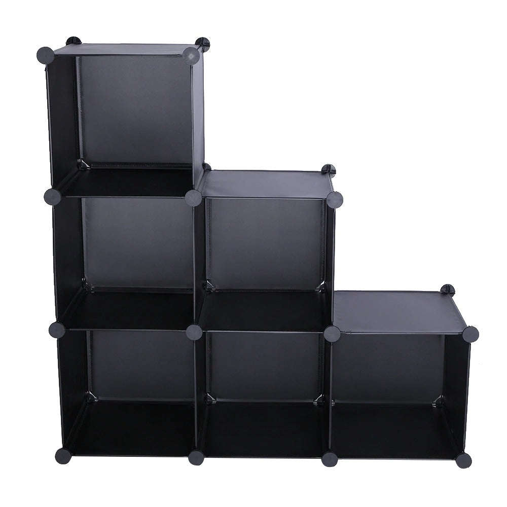 HomeFX Adjustable 6 Cube Storage Set