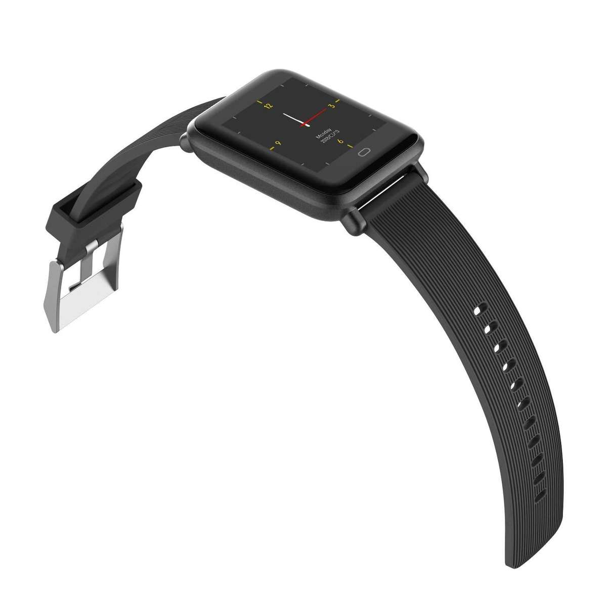 Q9 Bluetooth Smart Watch with Heartrate Monitor - Black