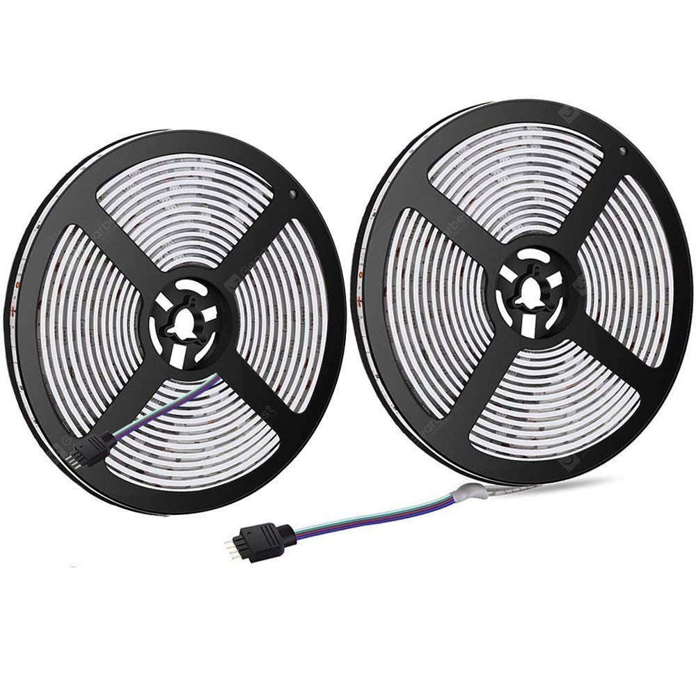 RGB 150 LED 5m Rope Strip Lights with Remote Set of 2