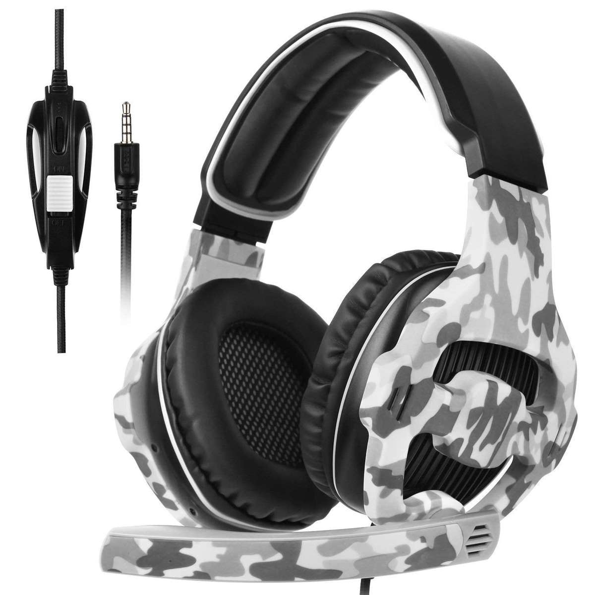 Sades 810 Gaming Headphones with Microphone - Camo