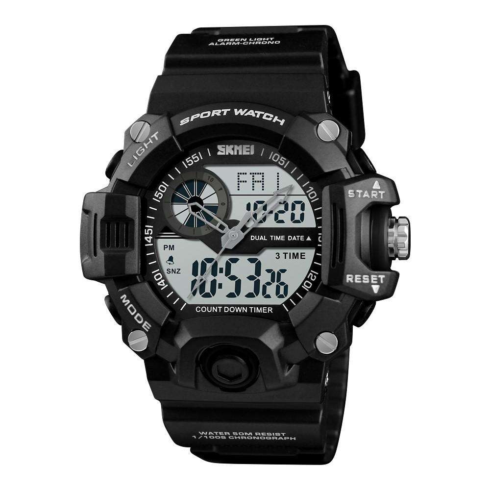 SKMEI Waterproof Alarm Bluetooth Sports Watch- 1331