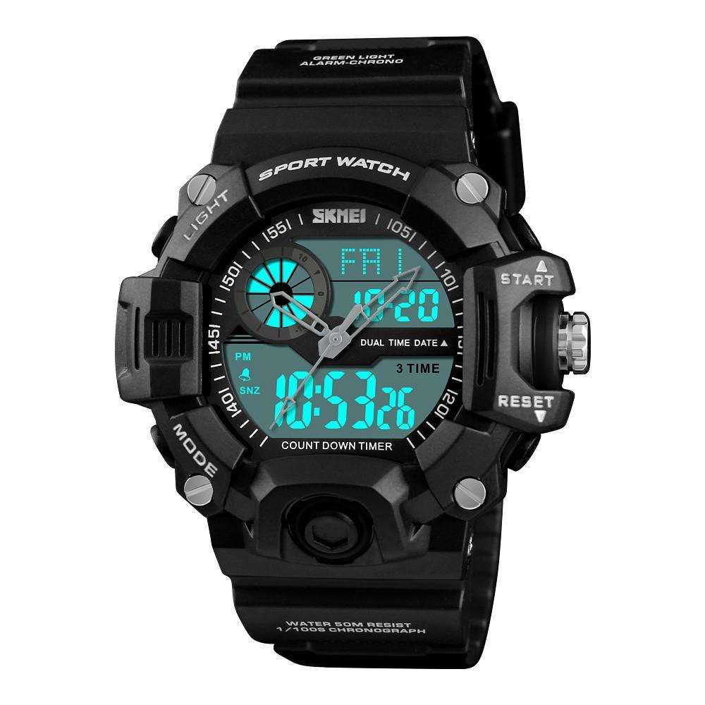SKMEI Waterproof Alarm Bluetooth Sports Watch- 1331