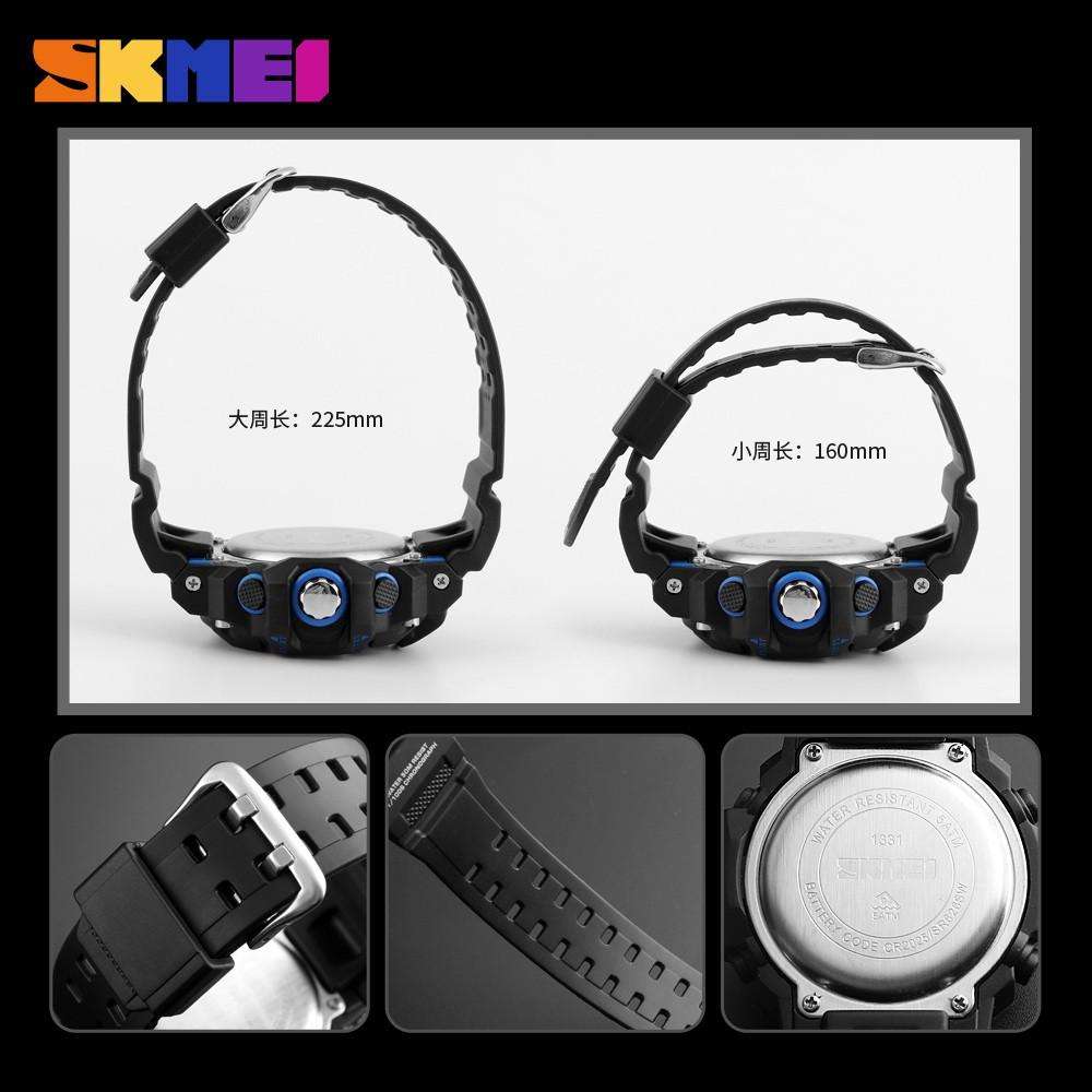 SKMEI Waterproof Alarm Bluetooth Sports Watch- 1331